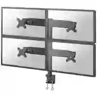 Neomounts FPMA-D700D4 4fach Monitor-Tischhalterung 48,3 cm (19") - 76,2 cm (30") Schwarz Höhenverstellbar, Neigbar, Schwenkbar, Rotierbar Neomounts FPMA-D700D4 4fach Monitor-Tischhalterung 48,3 cm (19") - 76,2 cm (30") Schwarz Höhenverstellbar, Neigbar, Schwenkbar, Rotierbar