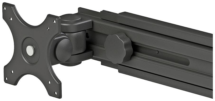 Neomounts FPMA-D700D4 4fach Monitor-Tischhalterung 48,3 cm (19") - 76,2 cm (30") Schwarz Höhenverstellbar, Neigbar, Schwenkbar, Rotierbar