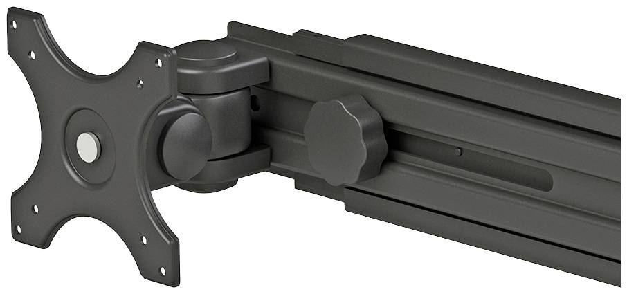 Neomounts FPMA-D700DD 2fach Monitor-Standfuß 48,3 cm (19") - 76,2 cm (30") Schwarz Höhenverstellbar, Neigbar, Schwenkbar, Rotierbar