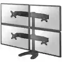 Neomounts FPMA-D700DD4 4fach Monitor-Standfuß 48,3cm (19") - 76,2cm (30") Schwarz Höhenverstellbar, Neigbar, Schwenkbar, Rotierbar Neomounts FPMA-D700DD4 4fach Monitor-Standfuß 48,3cm (19") - 76,2cm (30") Schwarz Höhenverstellbar, Neigbar, Schwenkbar, Rotierbar