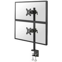 Neomounts FPMA-D700DV 2fach Monitor-Tischhalterung 25,4cm (10") - 68,6cm (27") Schwarz Höhenverstellbar, Neigbar, Schwenkbar Neomounts FPMA-D700DV 2fach Monitor-Tischhalterung 25,4cm (10") - 68,6cm (27") Schwarz Höhenverstellbar, Neigbar, Schwenkbar