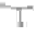 Neomounts FPMA-D935D 2fach Monitor-Tischhalterung 25,4cm (10") - 68,6cm (27") Silber Höhenverstellbar, Neigbar, Schwenkbar