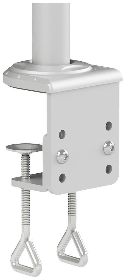 Neomounts FPMA-D935D 2fach Monitor-Tischhalterung 25,4 cm (10") - 68,6 cm (27") Silber Höhenverstellbar, Neigbar, Schwenkbar, Rotierbar