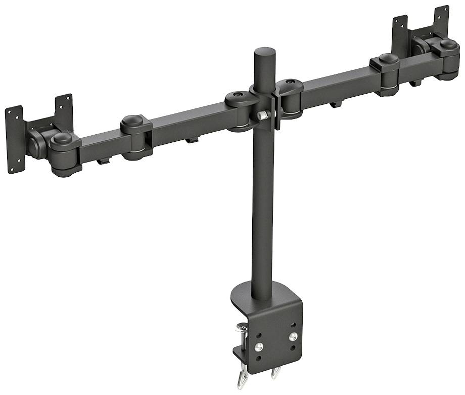 Neomounts FPMA-D960D 2fach Monitor-Tischhalterung 25,4 cm (10") - 68,6 cm (27") Schwarz Neigbar, Schwenkbar, Rotierbar