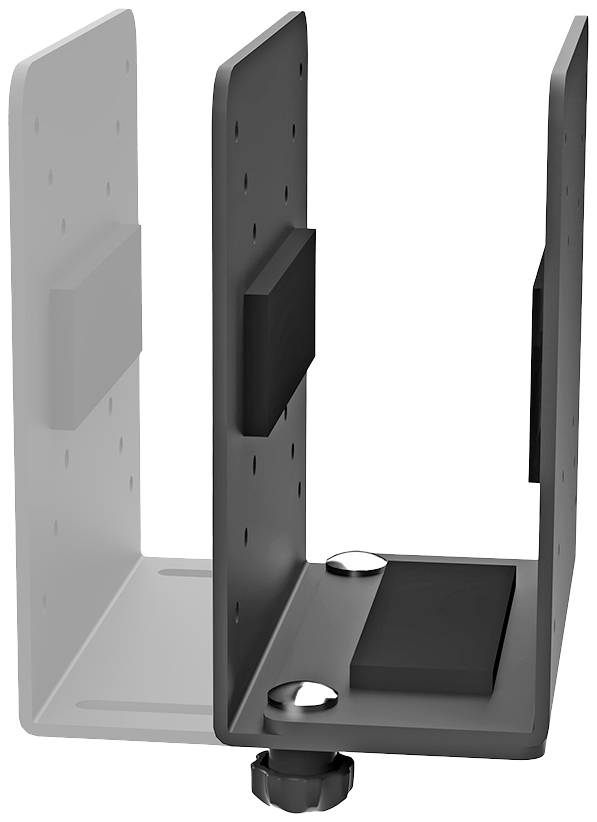 Neomounts PC Halterung Hinterwand THINCLIENT-20 THINCLIENT-20 Schwarz Belastbar bis=10kg