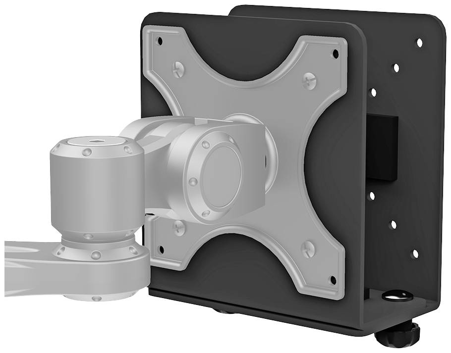 Neomounts PC Halterung Hinterwand THINCLIENT-20 THINCLIENT-20 Schwarz Belastbar bis=10kg