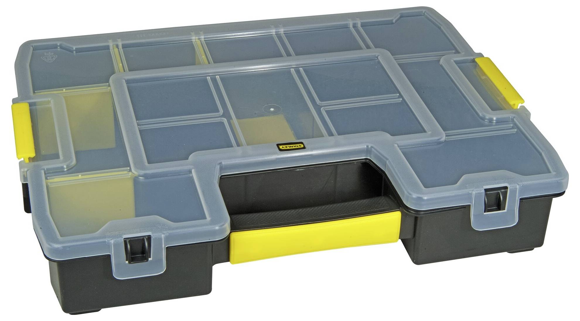 Sortimentskasten SortMaster Junior B375xT292xH67mm 14 Fächer STANLEY