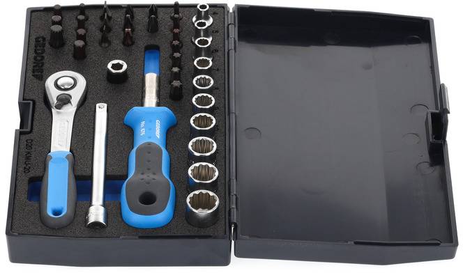 Gedore Steckschlüsselsatz 1/4" (6.3 mm) 37teilig 1822373