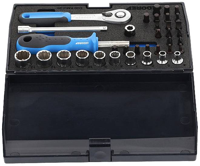 Gedore Steckschlüsselsatz 1/4" (6.3 mm) 37teilig 1822373