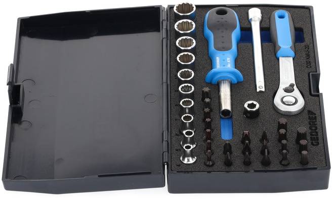 Gedore Steckschlüsselsatz 1/4" (6.3 mm) 37teilig 1822373