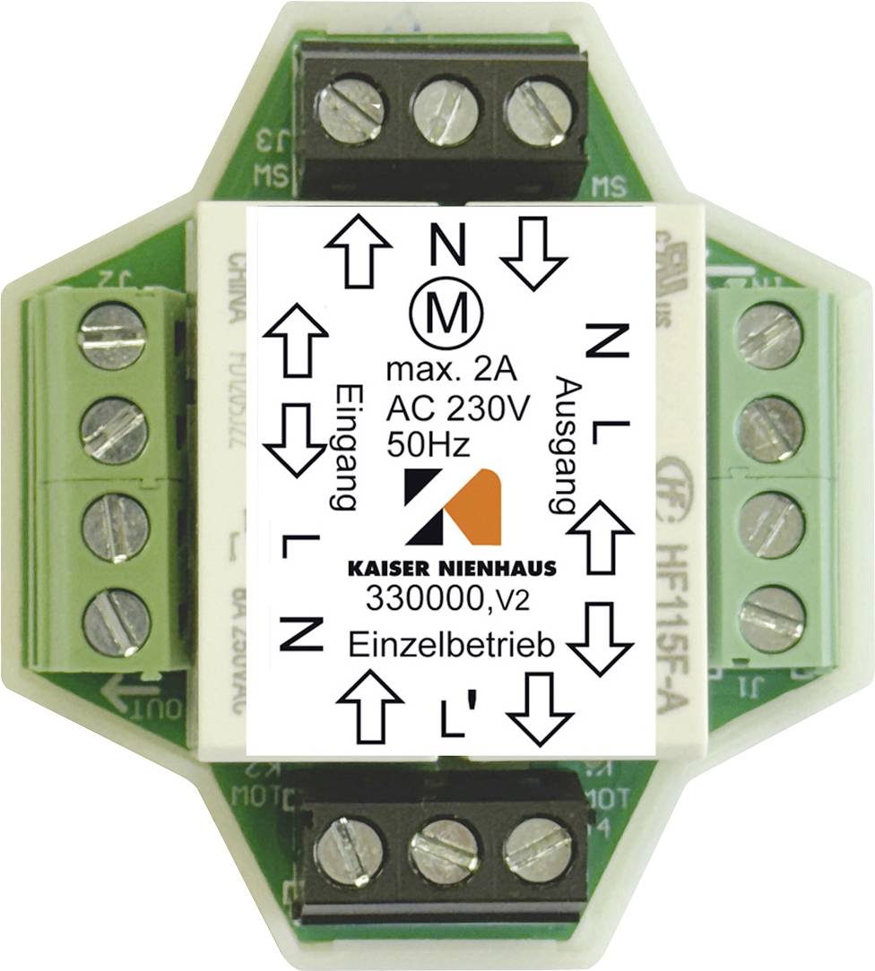 Mehrfachsteuergerät Kaiser Nienhaus 330000 Unterputz