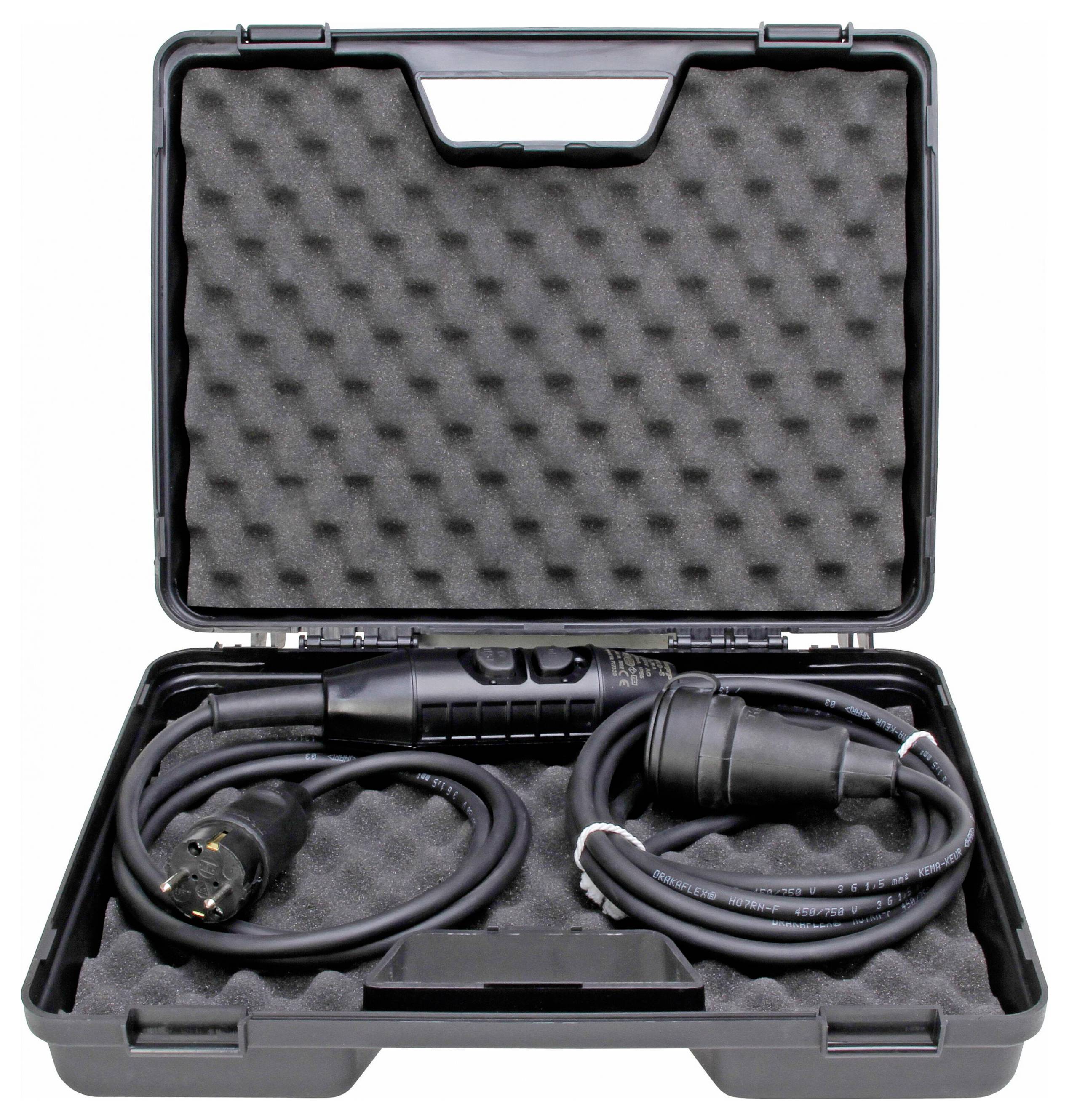 Kopp 1438.0001.5 Personenschutz-Verlängerungskabel PRCD-S 230 V Schwarz IP44