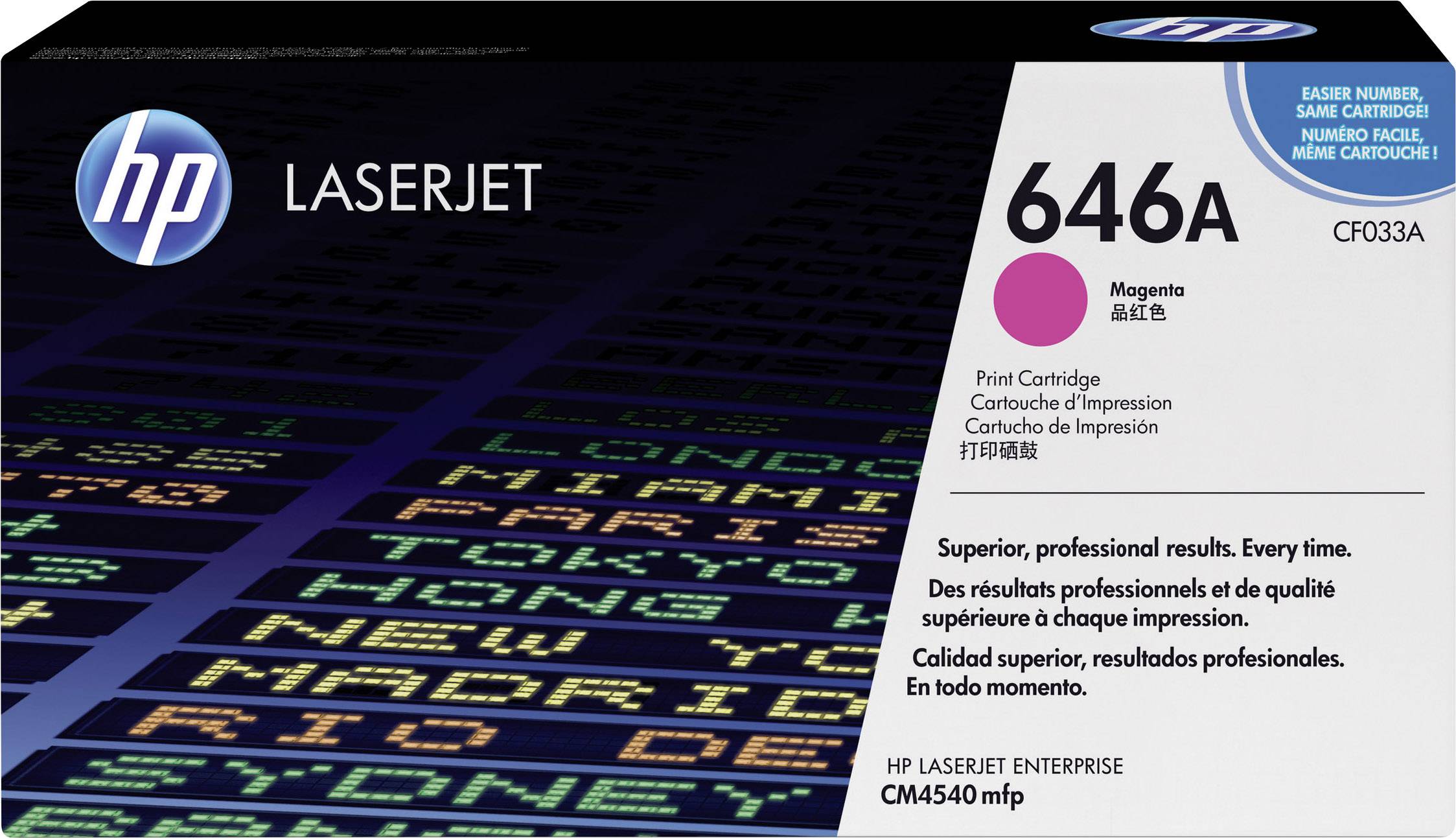 HP 646A - Magenta - original - LaserJet - Tonerpatrone (CF033A)