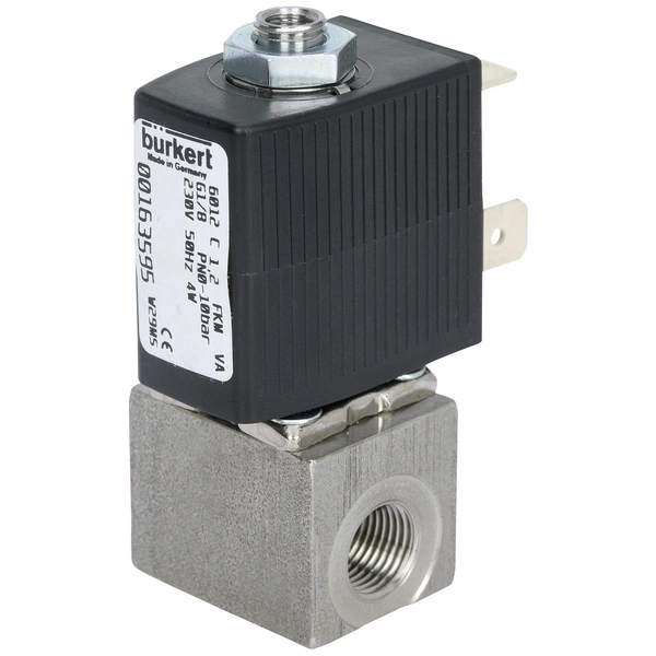 Bürkert Direktgesteuertes Ventil 134168 6012 24 V/AC Gehäusematerial Edelstahl Dichtungsmaterial FKM 1St. Bürkert Direktgesteuertes Ventil 134168 6012 24 V/AC Gehäusematerial Edelstahl Dichtungsmaterial FKM 1St.