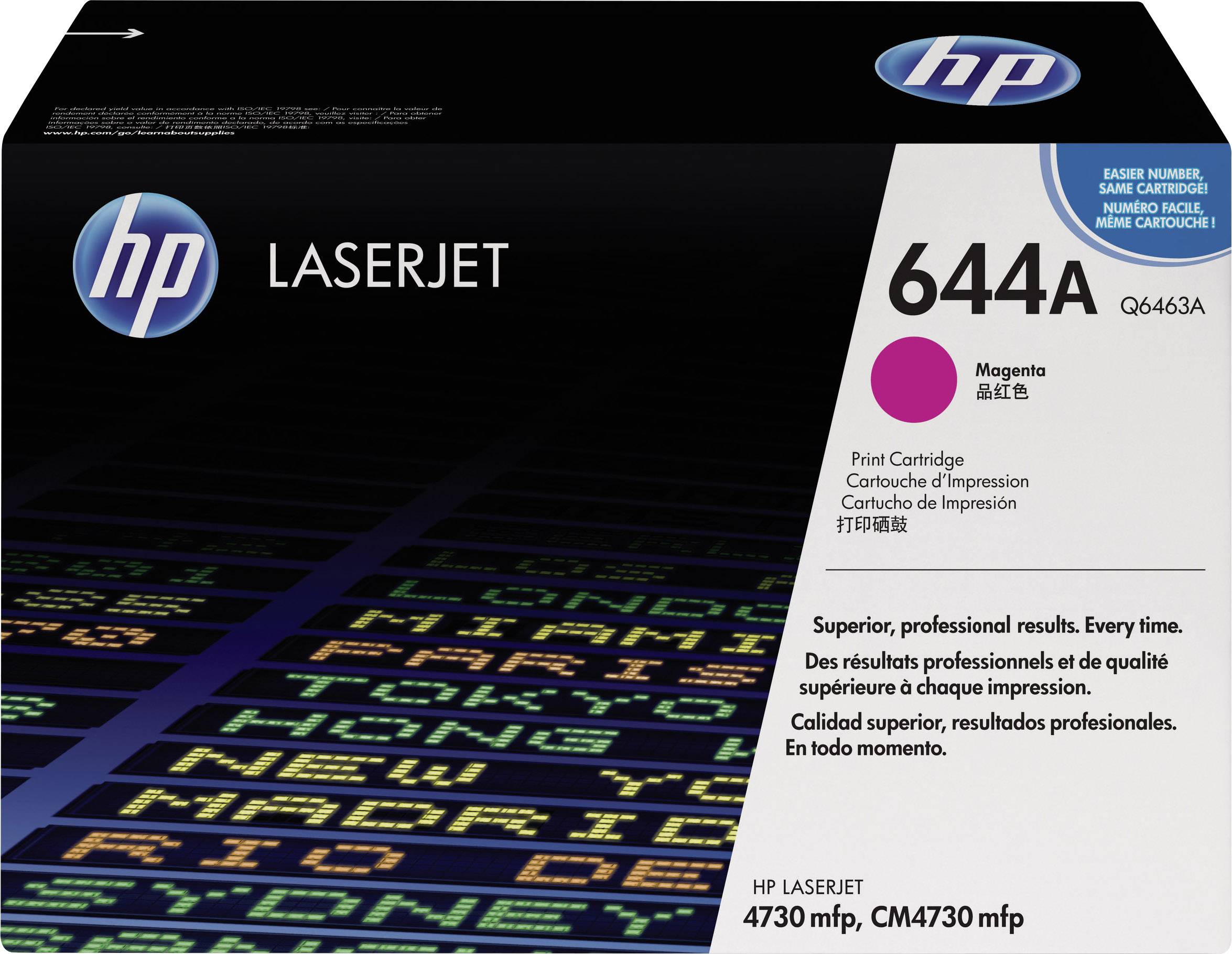 HP Toner 644A Original Magenta 12000 Seiten Q6463A