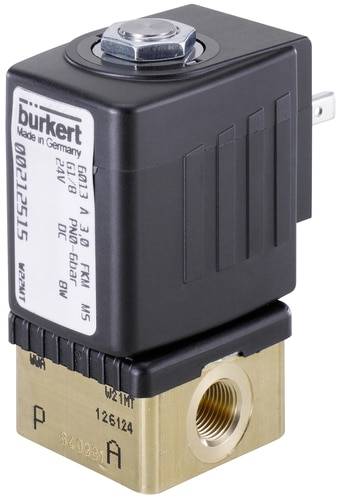 Bürkert Direktgesteuertes Ventil 125312 6013 24 V/AC G 1/4 Muffe Nennweite (Details) 6 mm 1 St.