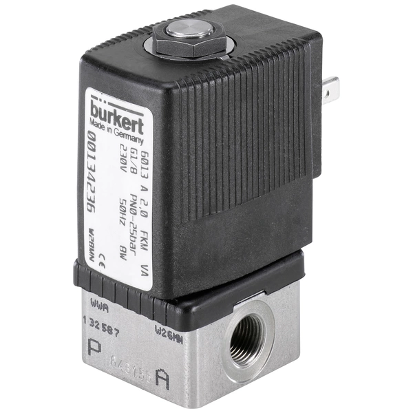 Bürkert Direktgesteuertes Ventil 125318 6013 24 V/DC G 1/4 Muffe Nennweite (Details) 4mm 1St. Bürkert Direktgesteuertes Ventil 125318 6013 24 V/DC G 1/4 Muffe Nennweite (Details) 4mm 1St.