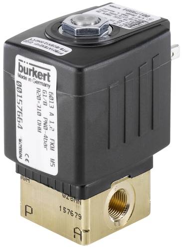 Bürkert Direktgesteuertes Ventil 136026 6013 230 V/AC G 3/8 Muffe Nennweite (Details) 3mm 1St.