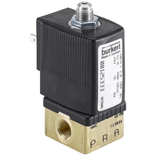 Bürkert Direktgesteuertes Ventil 125333 6014 24 V/DC Gehäusematerial Messing Dichtungsmaterial FKM 1St. Bürkert Direktgesteuertes Ventil 125333 6014 24 V/DC Gehäusematerial Messing Dichtungsmaterial FKM 1St.