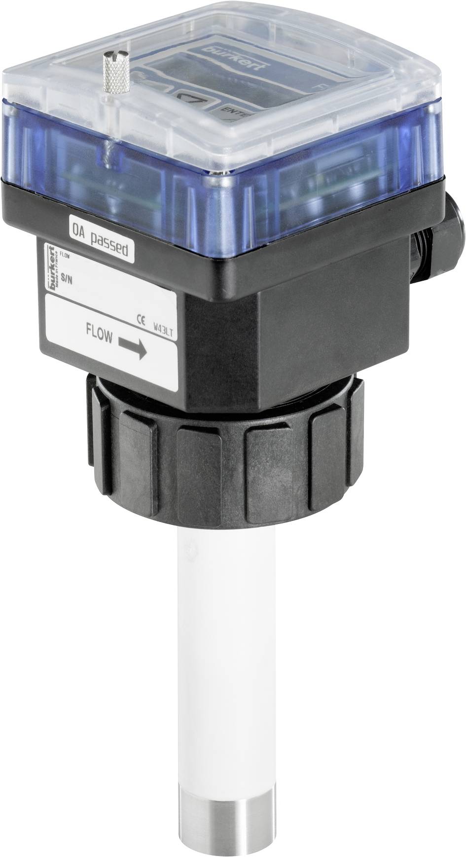 Bürkert Durchflussmessgerät 8045 558676 Betriebsspannung (Bereich): 18 - 36 V/DC 1 St.