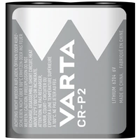 Varta LITHIUM Cylindr. CR-P2 Bli1 Fotobatterie CR-P 2 Lithium 1450 mAh 6 V 1 St. Varta LITHIUM Cylindr. CR-P2 Bli1 Fotobatterie CR-P 2 Lithium 1450 mAh 6 V 1 St.