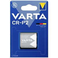 Varta LITHIUM Cylindr. CR-P2 Bli1 Fotobatterie CR-P 2 Lithium 1450 mAh 6 V 1 St. Varta LITHIUM Cylindr. CR-P2 Bli1 Fotobatterie CR-P 2 Lithium 1450 mAh 6 V 1 St.