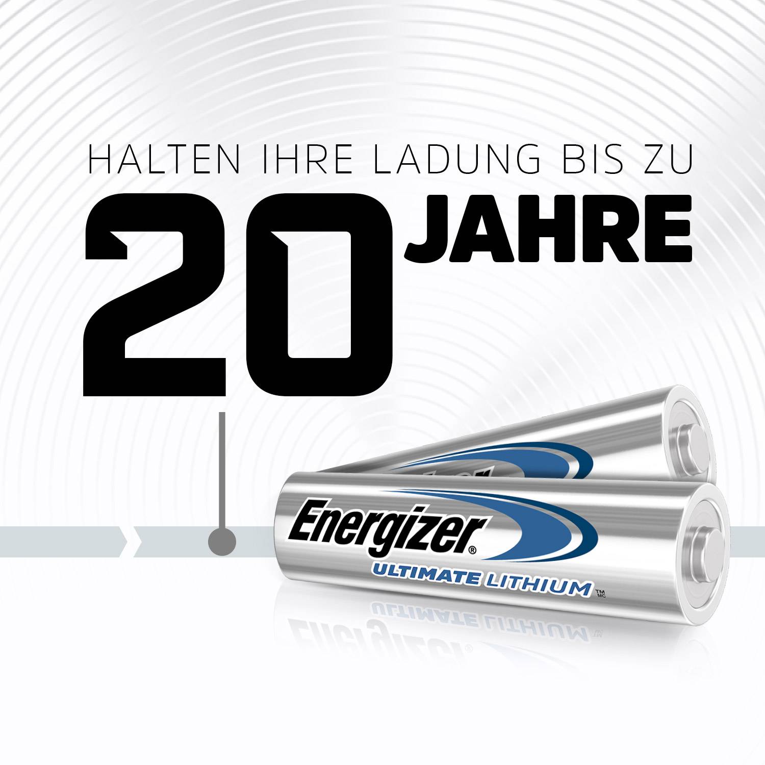 Energizer Ultimate FR6 Mignon (AA)-Batterie Lithium 3000 mAh 1.5V 2St.