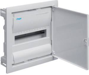 Hager VU12NC Verteilerschrank Unterputz Anzahl Teilungen = 12 Anzahl Reihen = 1 Inhalt 1 St.