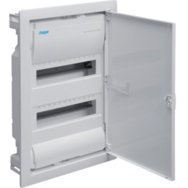 Hager VU24NC Switchboard cabinet Flush mount No. of partitions = 24 No. of rows = 2