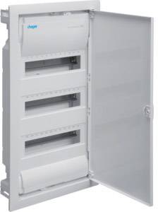 Hager VU36NC Verteilerschrank Unterputz Anzahl Teilungen = 36 Anzahl Reihen = 3 Inhalt 1 St.