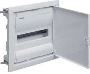 Hager VH12NC Verteilerschrank Hohlwand Anzahl Teilungen = 12 Anzahl Reihen = 1 Inhalt 1 St.