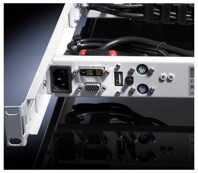 Rittal 9055.412 KVM-Konsole VGA, DVI 1280 x 1024 Pixel