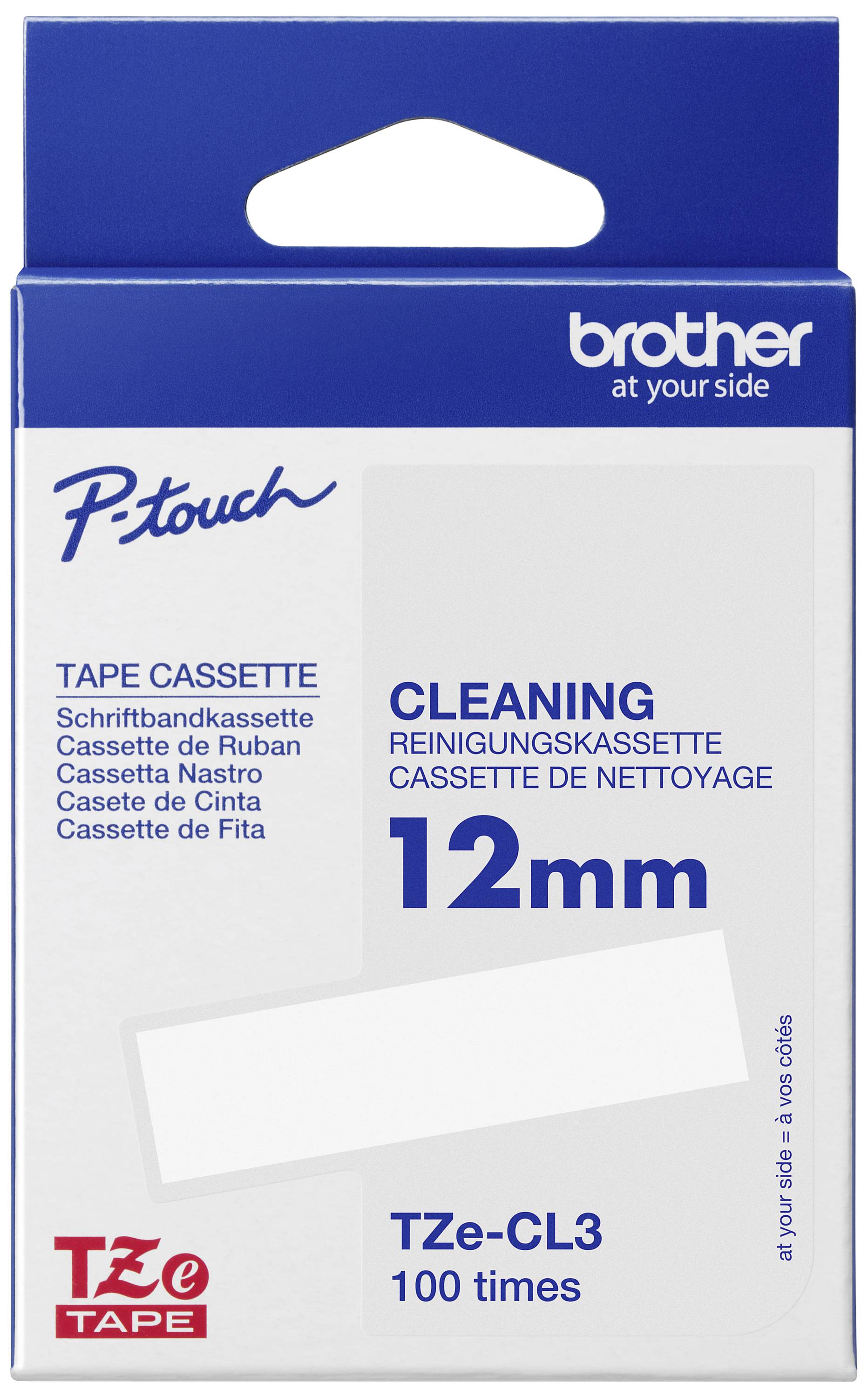 Brother TZe-CL3 Reinigungsband 12 mm