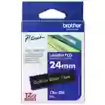 Brother Schriftband TZe TZe-354 Bandfarbe: Schwarz Schriftfarbe:Gold 24mm 8m Brother Schriftband TZe TZe-354 Bandfarbe: Schwarz Schriftfarbe:Gold 24mm 8m