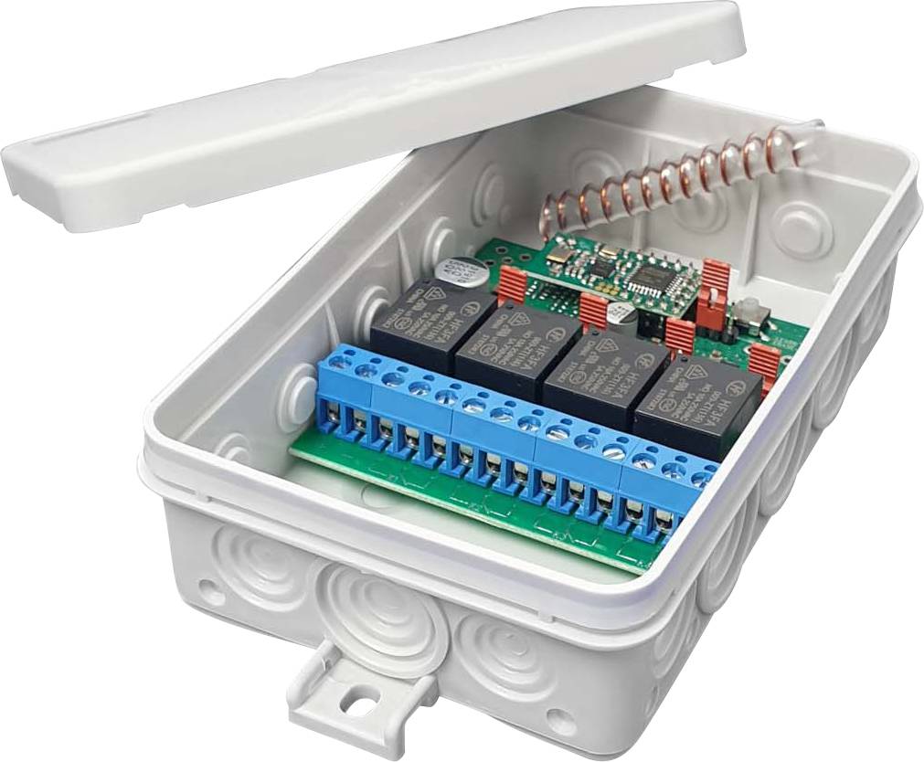SVS Nachrichtentechnik SHR-12 L4 4-Kanal Funkempfänger Reichweite max. (im Freifeld): 1000m 12 V/DC, 30 V/DC