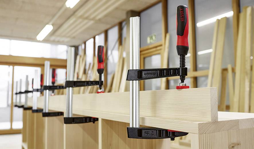 Bessey Temperguss-Schraubzwinge TG-2K 500/100 TG50S10-2K Spann-Weite (max.):500mm Ausladungs-Maße:100mm