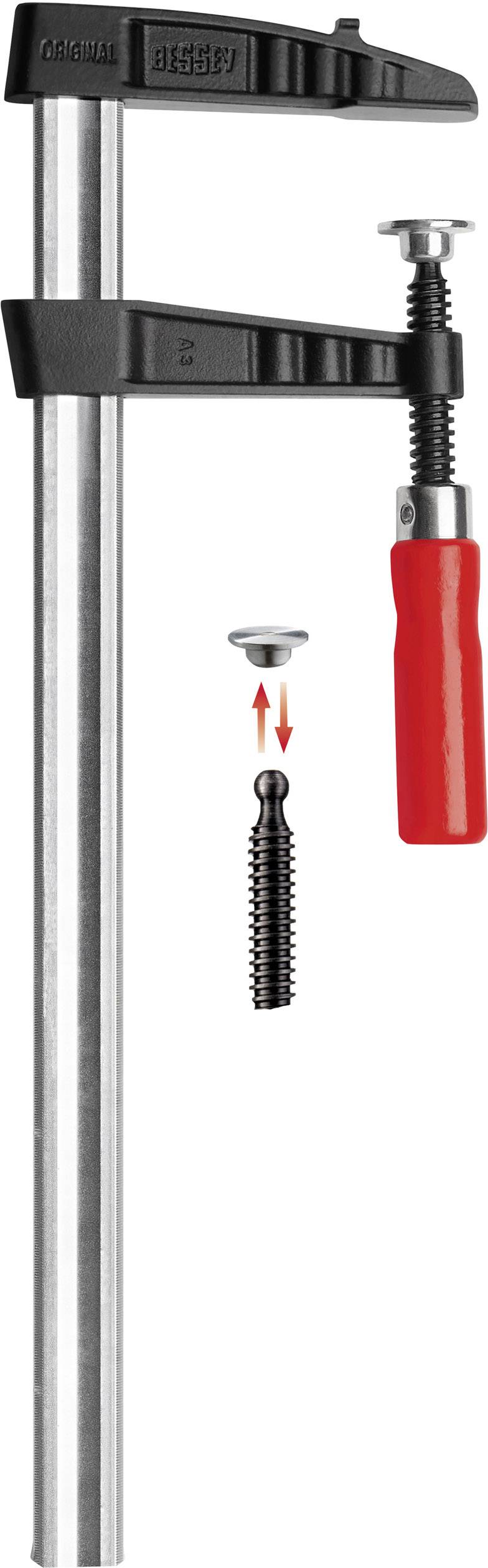 Bessey Temperguss-Schraubknecht TGK 500/120 TGK50 Spann-Weite (max.):500 mm Ausladungs-Maße:120 mm