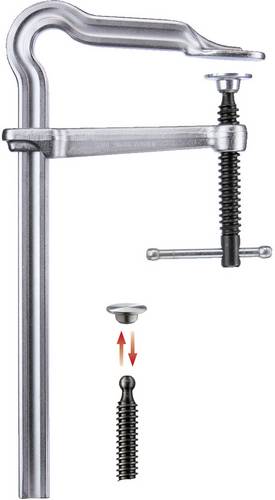 Bessey OMEGA-Schraubzwinge GMZ-K 200/100 GM20ZK Spann-Weite (max.):200 mm Ausladungs-Maße:100 mm