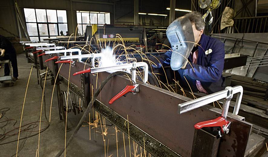 Bessey Hebelzwinge GH 1000/120 GH100 Spann-Weite (max.):1000mm Ausladungs-Maße:120mm