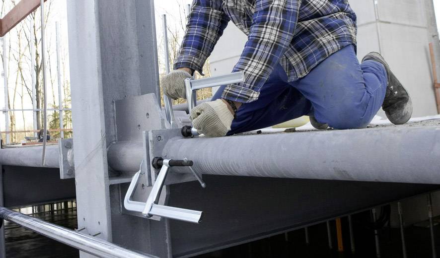 Bessey Schlosserzwinge SLM 400/120 SL40M Spann-Weite (max.):400 mm Ausladungs-Maße:120 mm