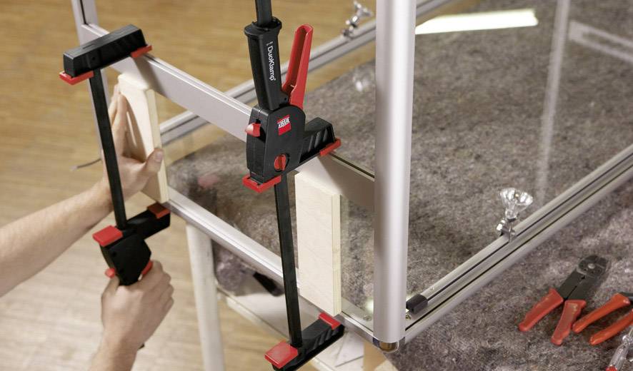 Bessey DuoKlamp DUO 160/85 DUO16-8 Spann-Weite (max.):160mm Ausladungs-Maße:85mm