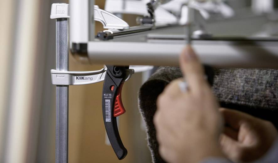 Bessey KliKlamp KLI 400/80 KLI40 Spann-Weite (max.):400 mm Ausladungs-Maße:80 mm