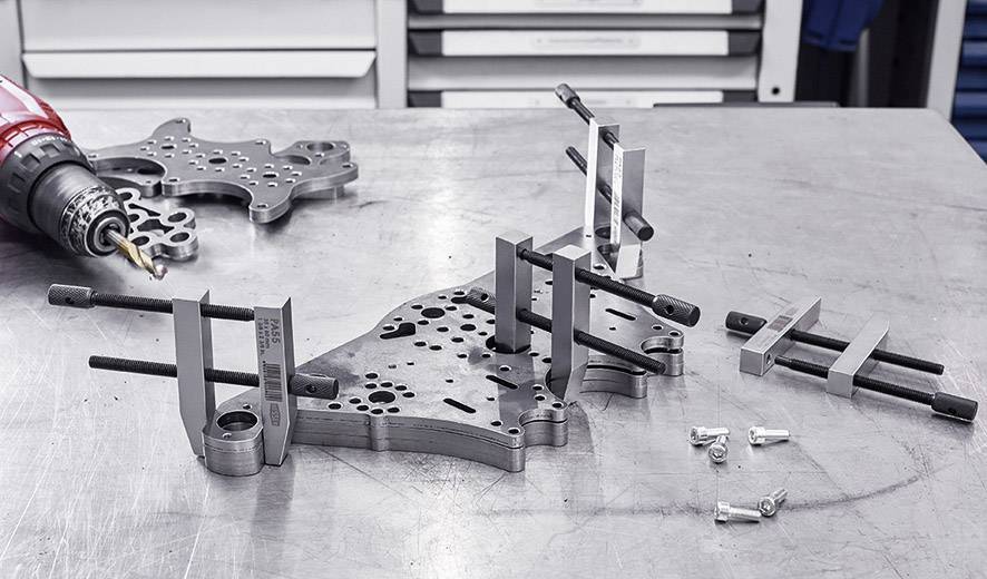 Bessey Parallel-Schraubzwinge PA 55/34 PA55 Spann-Weite (max.):55 mm Ausladungs-Maße:34 mm