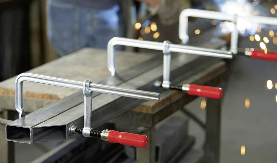 Bessey Ganzstahl-Schraubzwinge classiX GS 120/60 GS12 Spann-Weite (max.):120mm Ausladungs-Maße:60mm