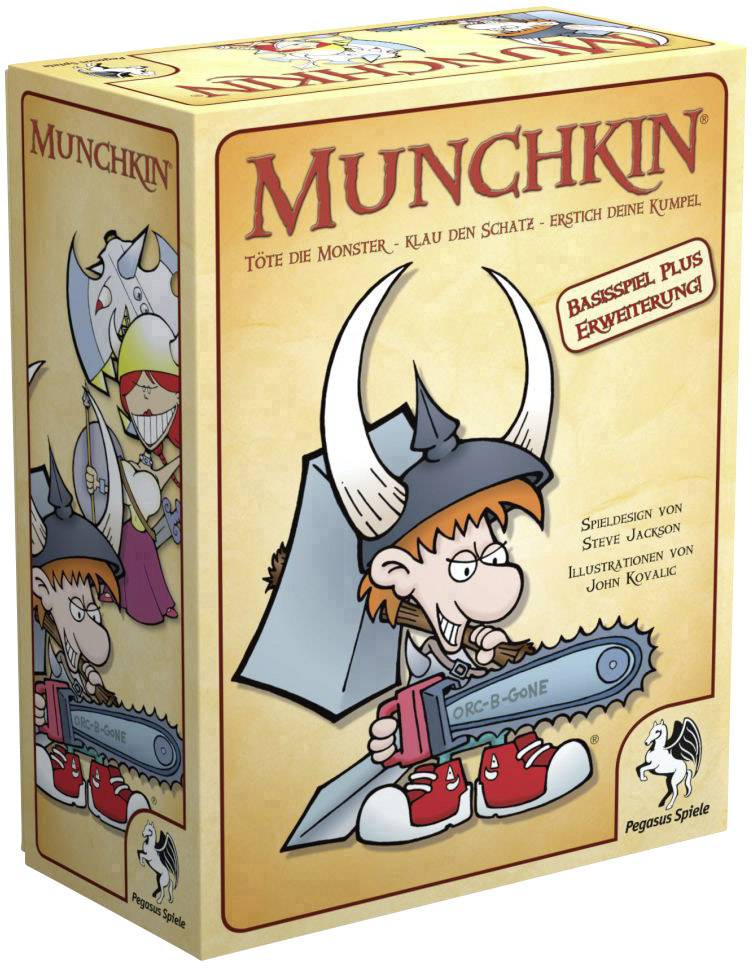 Pegasus Spiele PEG Munchkin 1+2| 17222G - 12+