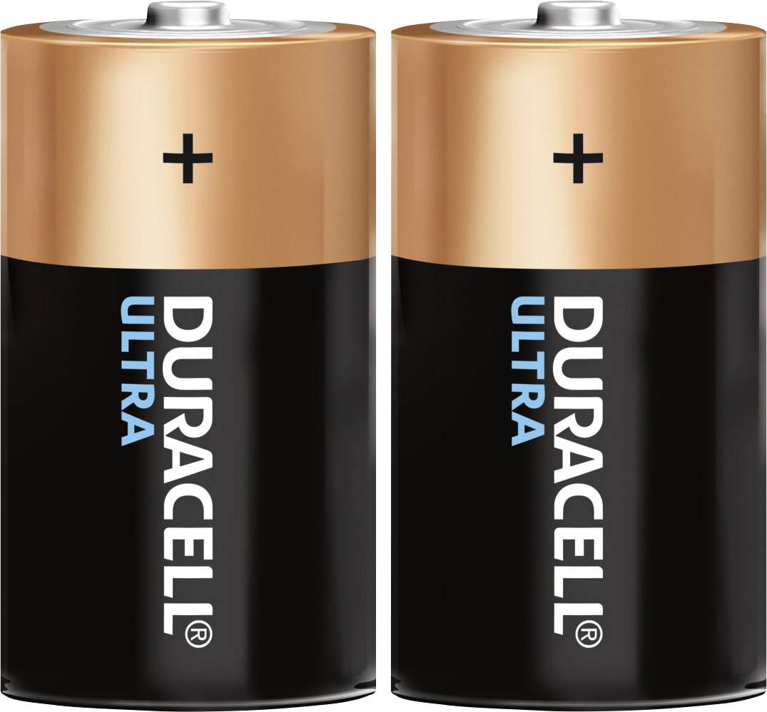 Duracell Ultra LR20 Mono (D)-Batterie Alkali-Mangan 1.5V 2St.