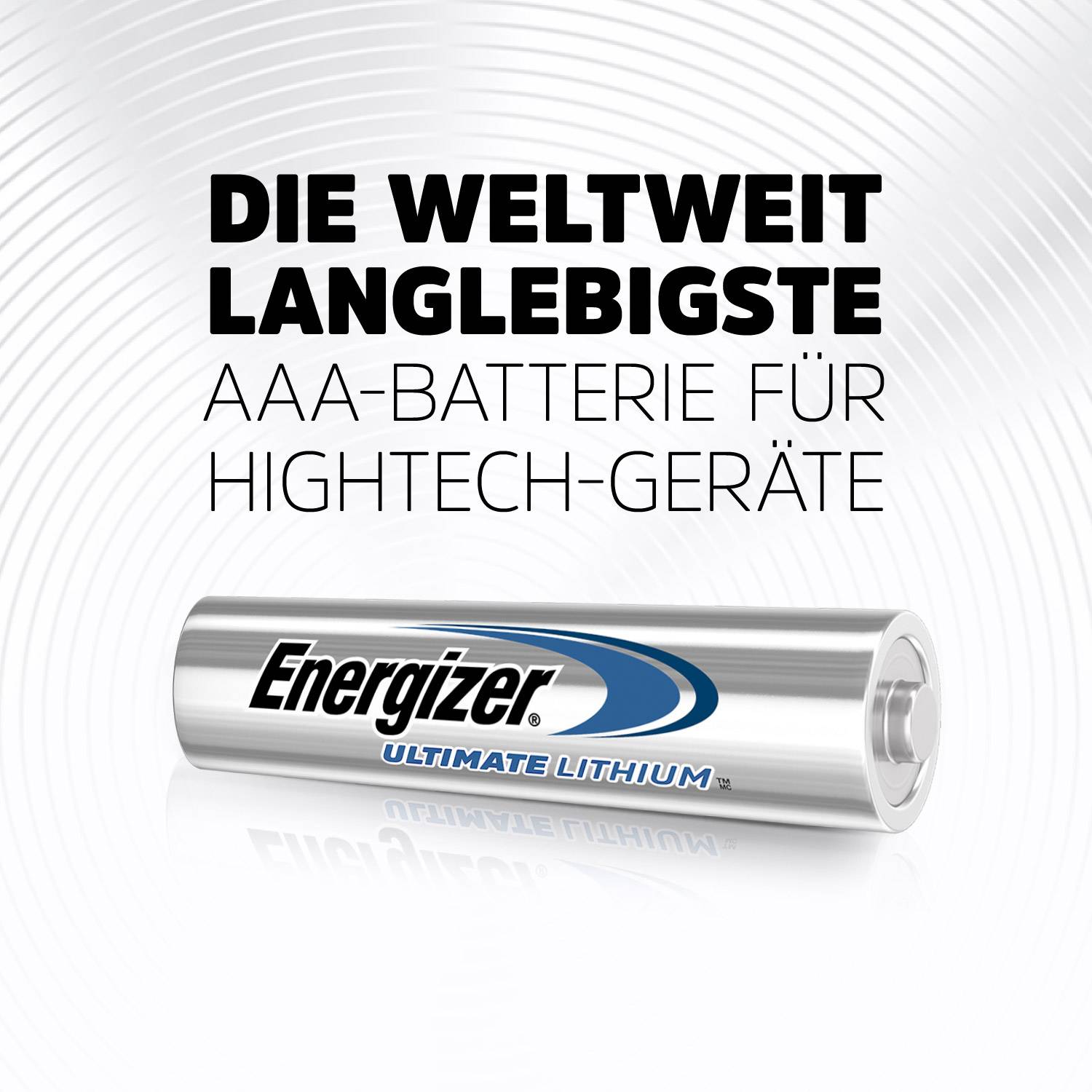 Energizer Ultimate FR03 Micro (AAA)-Batterie Lithium 1250 mAh 1.5V 2St.