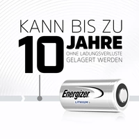 Energizer CR2 Fotobatterie CR 2 Lithium 800 mAh 3V 1St. Energizer CR2 Fotobatterie CR 2 Lithium 800 mAh 3V 1St.