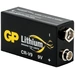 GP GPCR9VSTD565C1 9V Block-Batterie Lithium 800 mAh 9V 1St. GP GPCR9VSTD565C1 9V Block-Batterie Lithium 800 mAh 9V 1St.