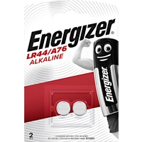 Energizer Knopfzelle LR 44 1.5V 2 St. 150 mAh Alkali-Mangan AG13 Energizer Knopfzelle LR 44 1.5V 2 St. 150 mAh Alkali-Mangan AG13